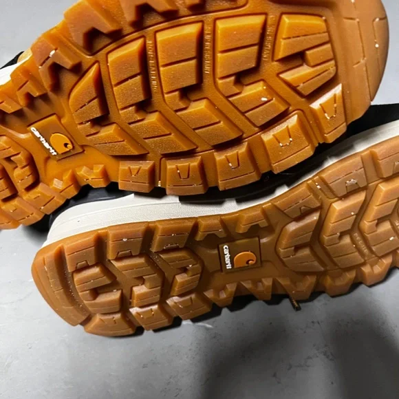 Carhartt Women's Pellston Waterproof Insulated 8 inch Boot, Tan Nubuck WOMENS 10 - Picture 10 of 14